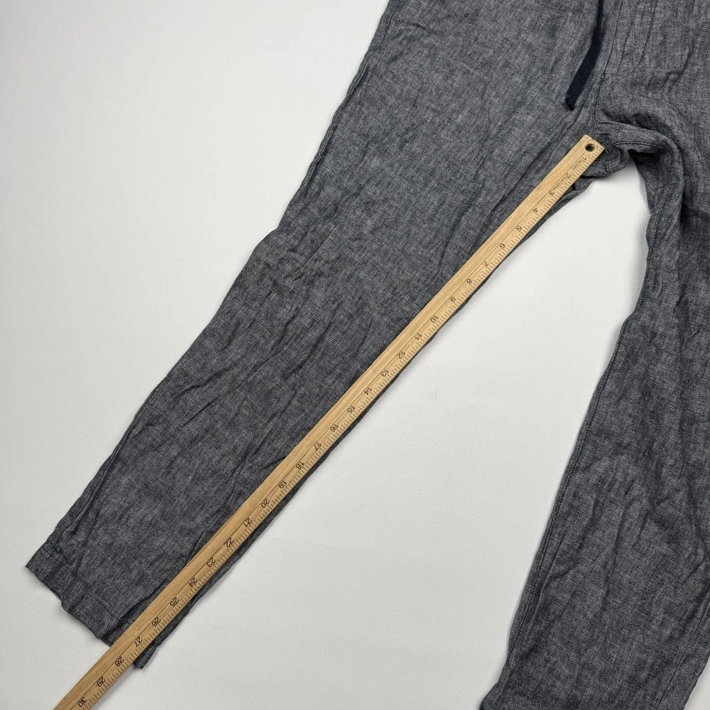 Banana Republic Pants Mens 31x32 Blue Linen Blend Athletic Fit